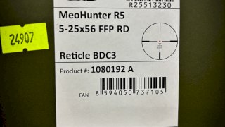 MIRA MEOPTA MEOHUNTER R5 5-25x56 RD SFP BDC 3 - SPF