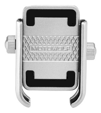 SOPORTE CELULAR MOTOWOLF MDL2805B ALUMINIO GRIS