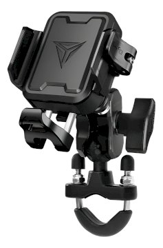 SOPORTE DE CELULAR MOTOWOLF MH1 ALUMINIO NEGRO