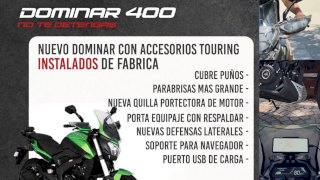 BAJAJ DOMINAR 400 TOURER 0 KM BAJAJ DOMINAR 400 TOURER 0 KM