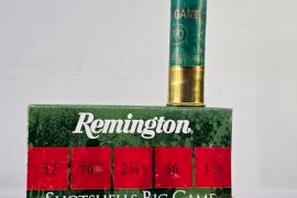 REMINGTON CAL 12 POSTA PLOMO BUCKSHOT 9 PELLET 