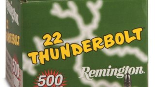 REMINGTON 22LR THUNDERBOLT SOLDA/PLOMO X 500