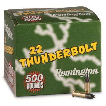 REMINGTON 22LR THUNDERBOLT SOLDA/PLOMO X 500