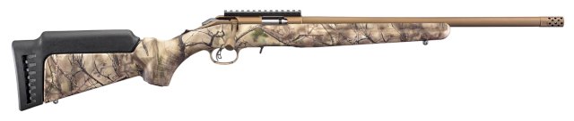 RUGER 22 LR AMERICAN RIMFIRE CAMO/BRONZE