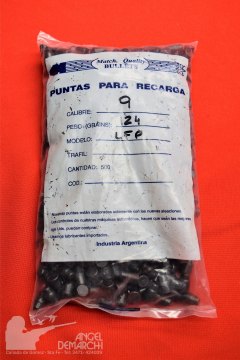 PUNTAS MATCH Q 9MM - 124 Gr Teflon BH 500