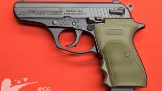 PISTOLA BERSA SEMI COMBAT 380 PAVONADA CAL .380