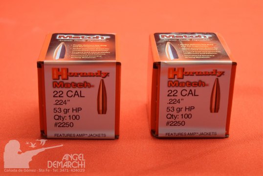 PUNTAS HORNADY .22/223 53 Gr HP-MATCH 100