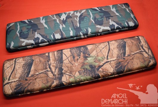 ESTUCHE HOUSTON  FUSIL Y CARABINA C/MIRA CAMO HOJA - 110 CM TERM