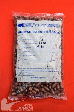 PUNTAS MATCH Q .38 - 158 Gr Cobre 500