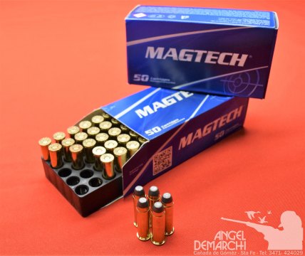 MUNICION MAGTECH .38 SPL  P   125 Gr SJSP FLAT